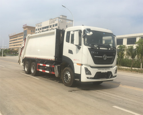鄭龍牌JYC5250ZYS6DF壓縮式垃圾車(chē)公告圖片