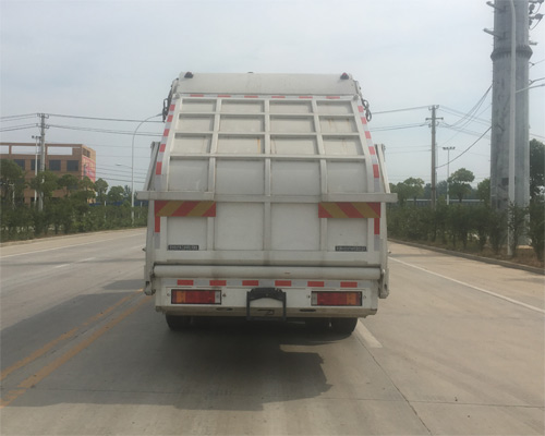 鄭龍牌JYC5250ZYS6DF壓縮式垃圾車(chē)公告圖片