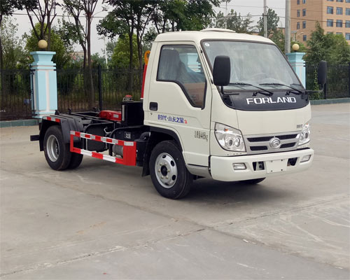 鄭龍牌JYC5040ZXX6BJ車廂可卸式垃圾車公告圖片