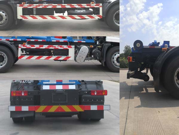 沃達(dá)特牌QHJ5181ZXX車廂可卸式垃圾車公告圖片