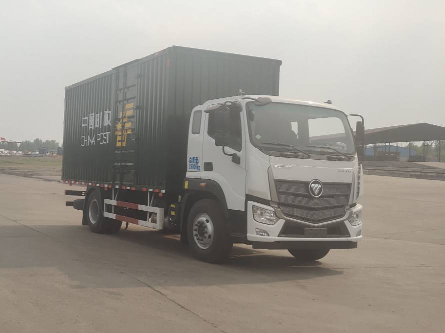 福田牌BJ5166XYZ-2M郵政車公告圖片