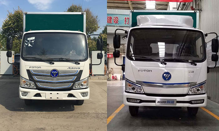 福田牌BJ5065XYZEV1純電動(dòng)郵政車公告圖片