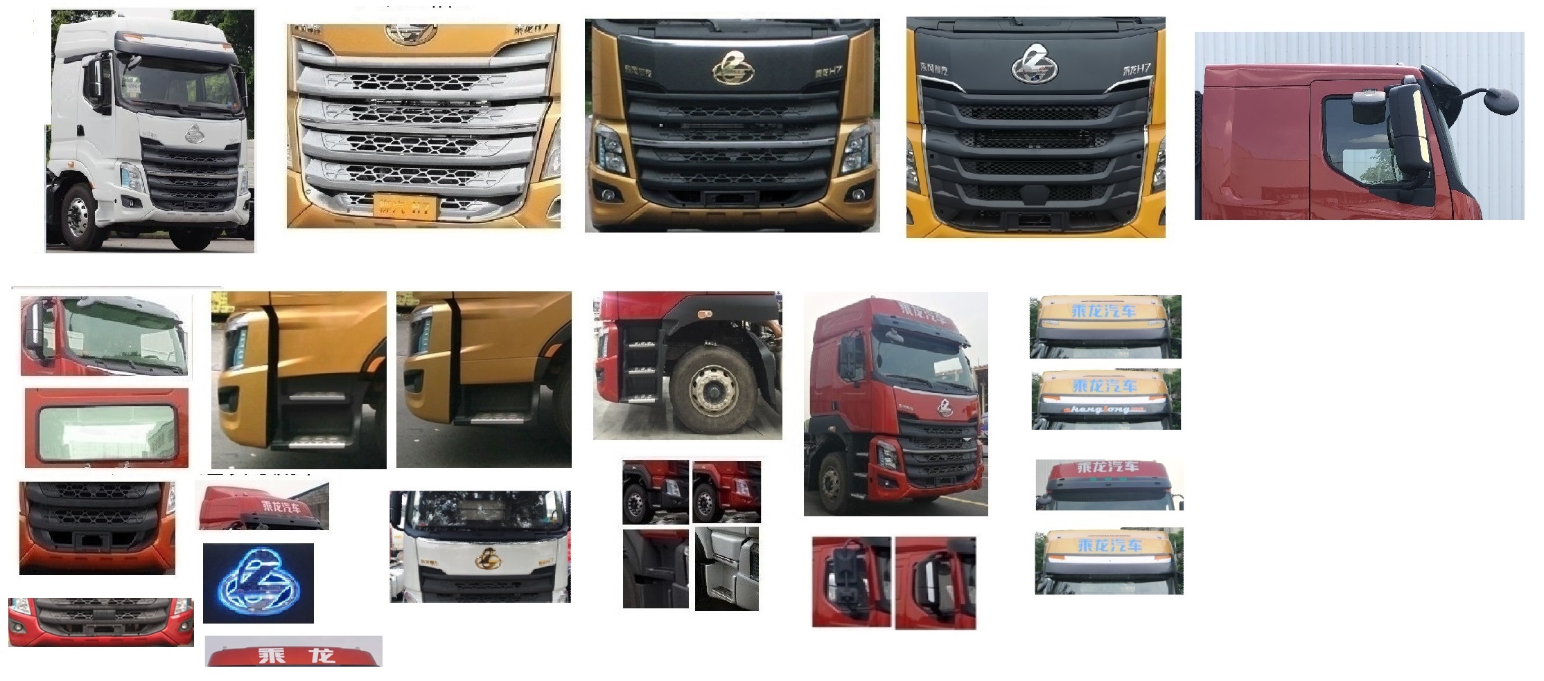 乘龍牌LZ5321CCQH7FC1畜禽運輸車公告圖片