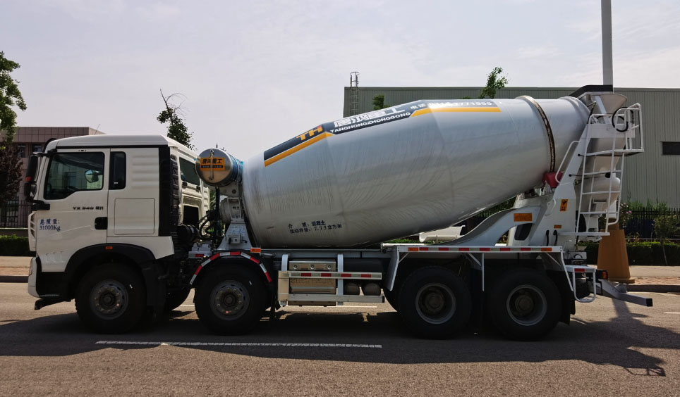 唐鴻重工牌XT5316GJBT5F2混凝土攪拌運(yùn)輸車公告圖片