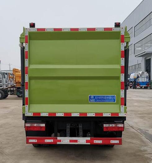 程力威牌CLW5040ZZZ6CD自裝卸式垃圾車公告圖片