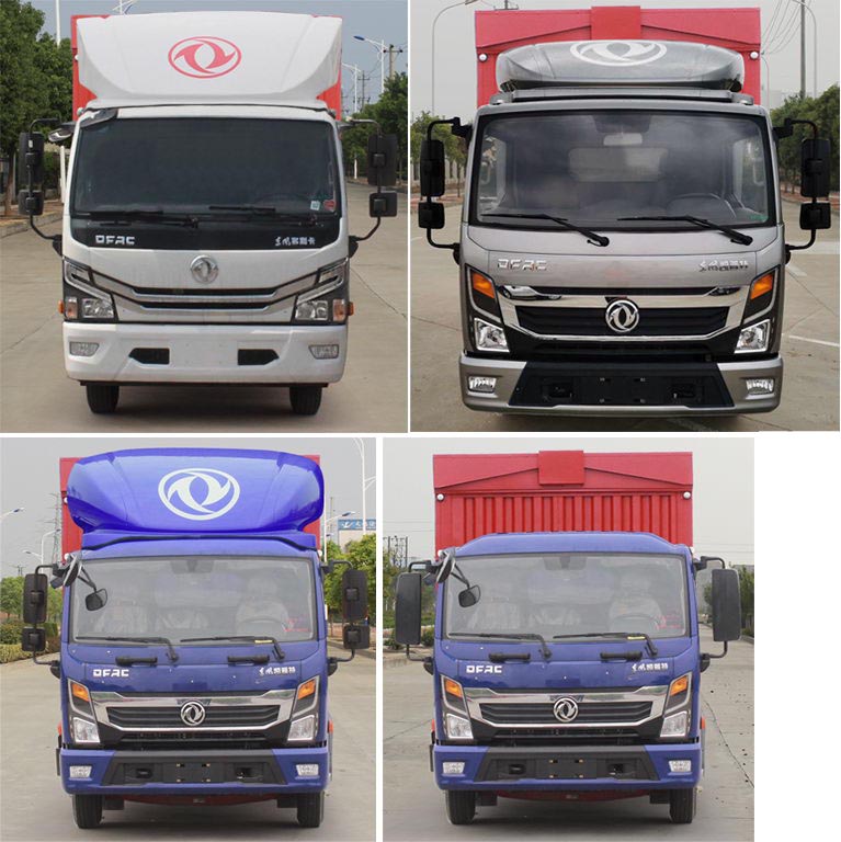 東風(fēng)牌EQ5090XYK8CDCAC翼開啟廂式車公告圖片