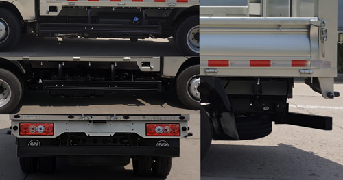 福田牌BJ5040CCY-AC倉柵式運(yùn)輸車公告圖片