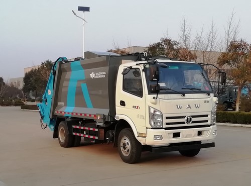 五征牌WZK5100ZYSE6压缩式垃圾车公告图片