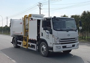 银宝牌SYB5122TCASHBEV纯电动餐厨垃圾车公告图片
