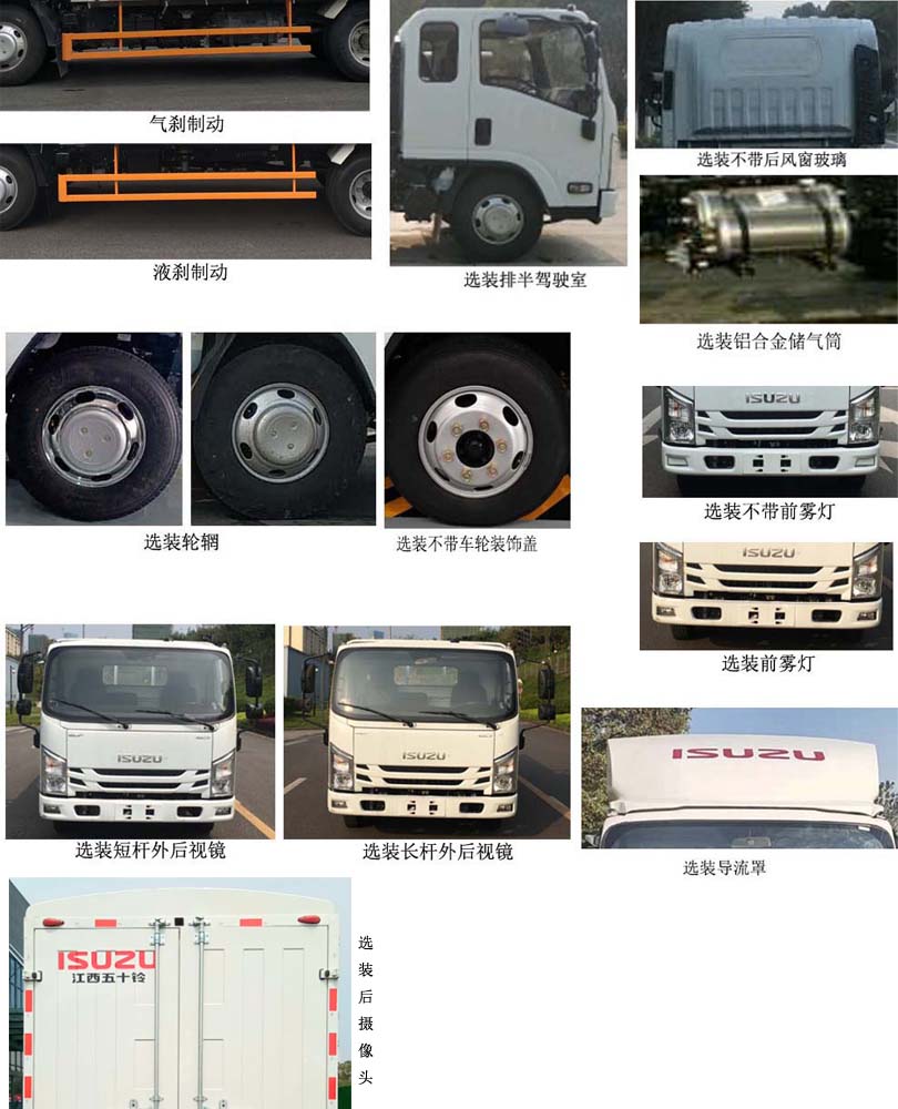 江西五十鈴牌JXW5040CCYBDJB2倉柵式運輸車公告圖片