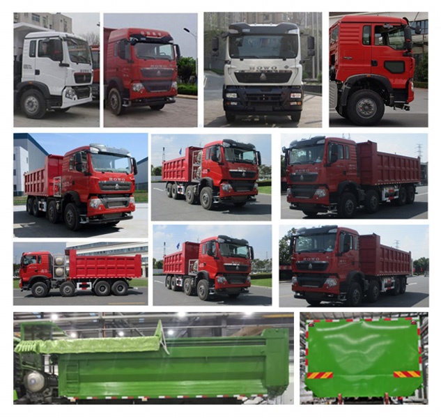 豪沃牌ZZ5317ZLJV326GF1L自卸式垃圾车公告图片