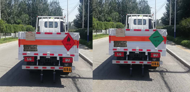 駝馬牌JLC5048TQPFD氣瓶運輸車公告圖片