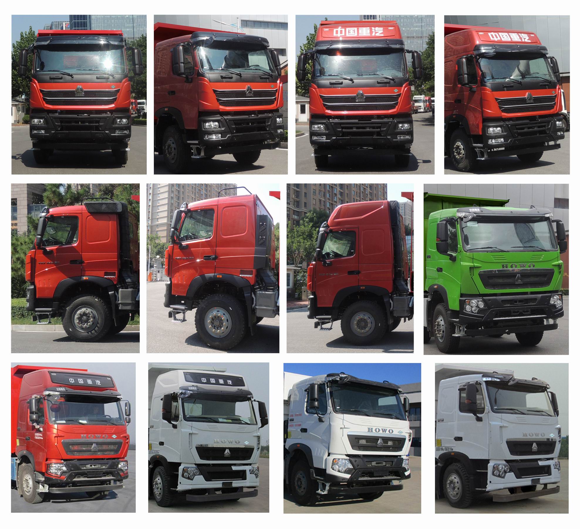 豪沃牌ZZ5317ZLJV326HF1L自卸式垃圾車公告圖片