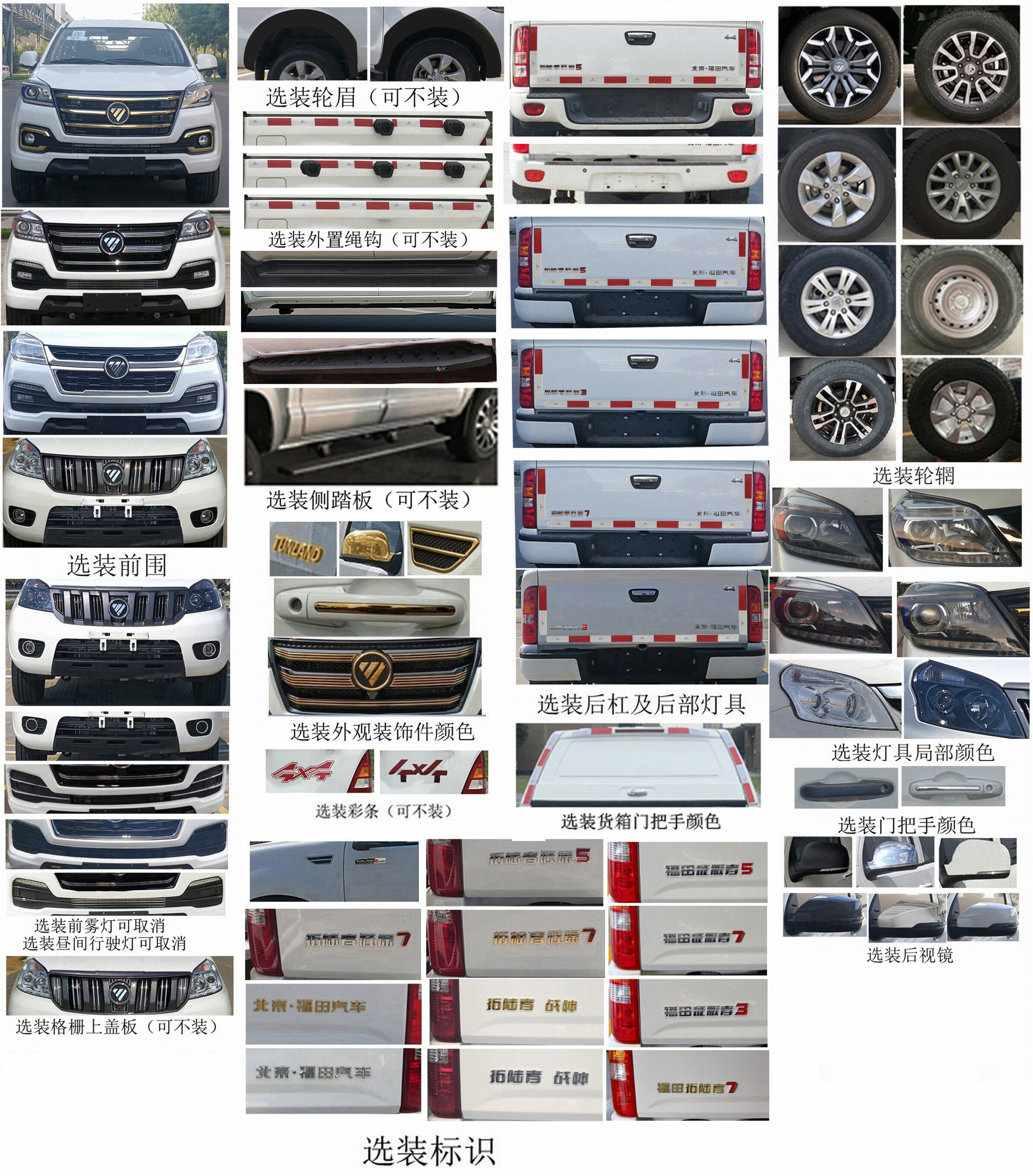 福田牌BJ5037XXY-4A厢式运输车公告图片