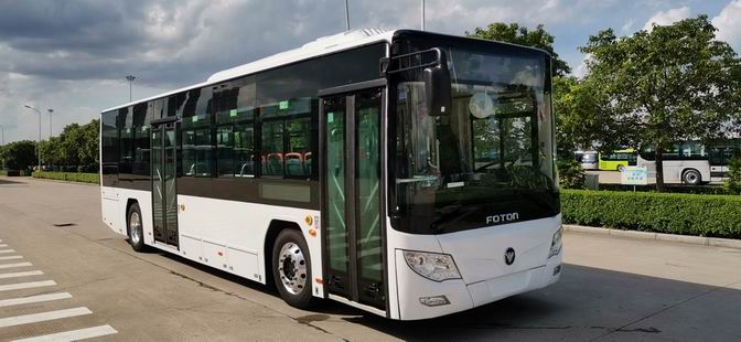 福田牌BJ6105EVCA-53纯电动城市客车公告图片