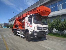 杰瑞牌JR5220TDS伸縮式皮帶輸送車