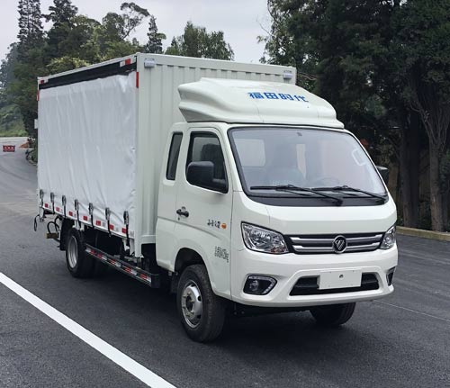 福田牌BJ5040XXY-DF厢式运输车公告图片