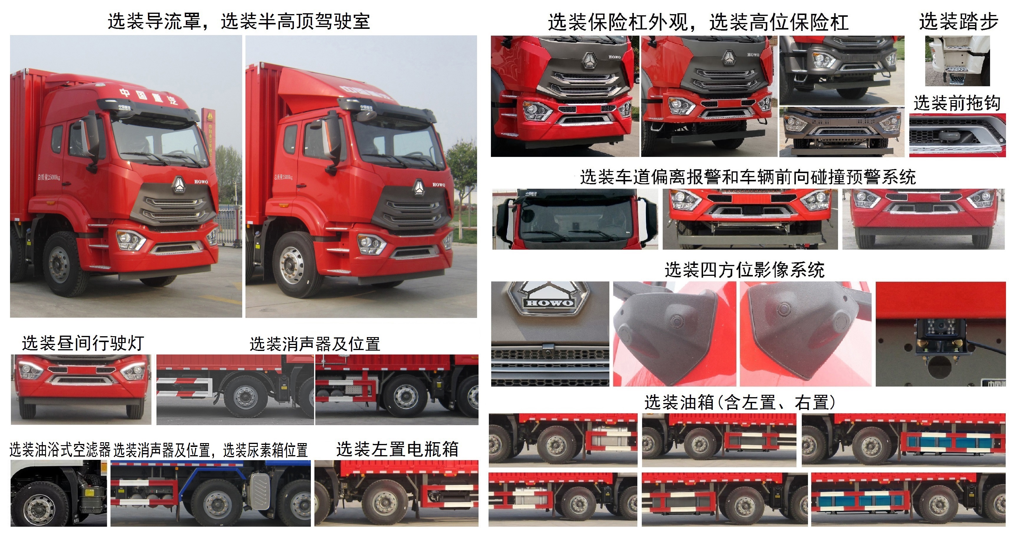 豪沃牌ZZ5257XXYN56CJF1廂式運(yùn)輸車公告圖片