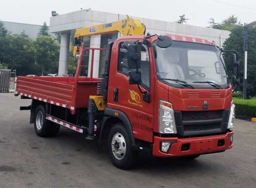 徐工牌XGS5041JSQZ6隨車起重運(yùn)輸車公告圖片