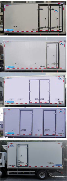 康飛牌KFT5041XLC6C冷藏車公告圖片