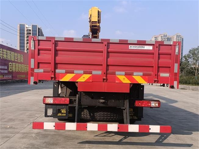 帕菲特牌PFT5252JSQD6A隨車起重運輸車公告圖片