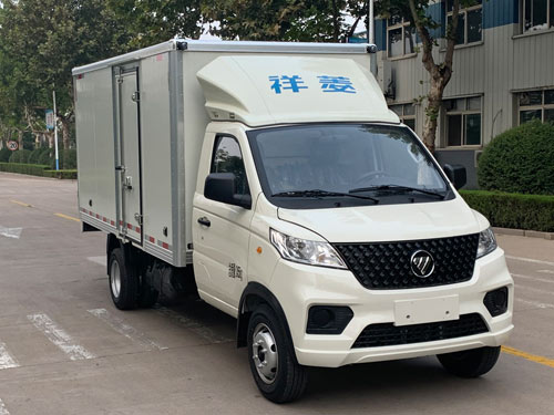 福田牌BJ5030XXY5JV7-32厢式运输车公告图片