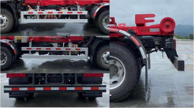 重特牌QYZ5080ZXXSHEV插電式混合動(dòng)力車廂可卸式垃圾車公告圖片