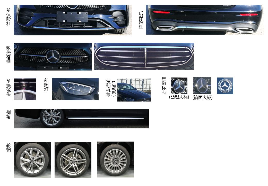 梅赛德斯-奔驰牌BJ7205ML3轿车公告图片