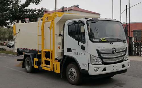 华星牌CCG5080ZZZB6自装卸式垃圾车