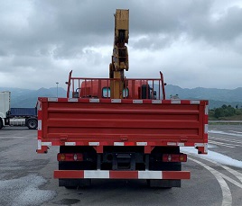 大運牌DYQ5111JSQD6AB隨車起重運輸車公告圖片