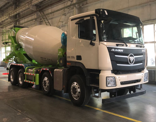 歐曼牌BJ5319GJBY6GRL-15混凝土攪拌運(yùn)輸車公告圖片