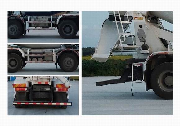 豪沃牌ZZ5317GJBN306GE1B混凝土攪拌運(yùn)輸車公告圖片