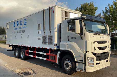 高賽華運(yùn)牌CGS5250XCQ雛禽運(yùn)輸車公告圖片