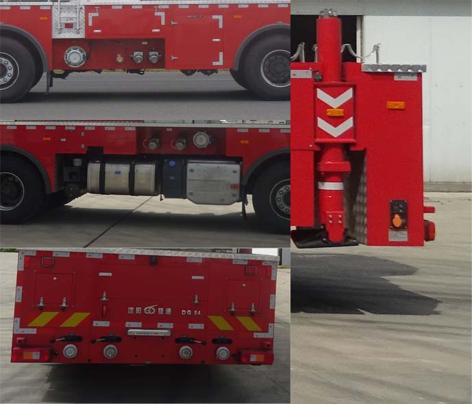 金猴牌SXT5426JXFDG54登高平臺消防車公告圖片