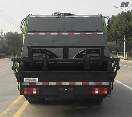 帝王环卫牌HDW5077ZYSZ6压缩式垃圾车公告图片