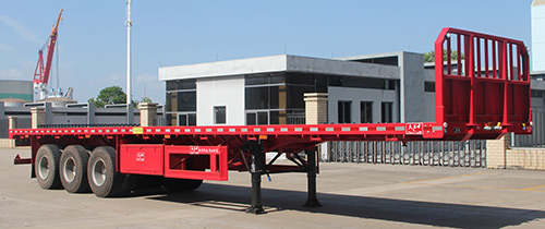 大力士牌13米32.3吨3轴平板运输半挂车(FJC9401TPB)