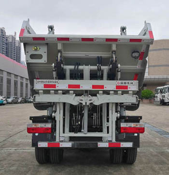 東風(fēng)牌EQ5041ZZZBEVS純電動自裝卸式垃圾車公告圖片