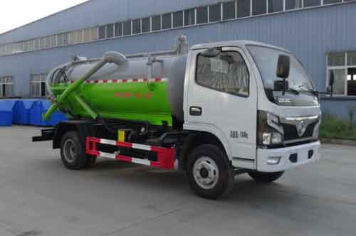 華通牌HCQ5075GXWE6吸污車(chē)公告圖片