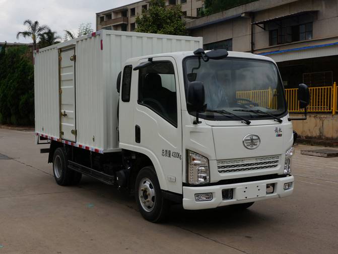 解放牌CA5040XXYK2L3E6B廂式運輸車公告圖片