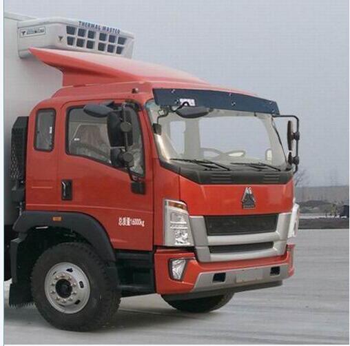 豪沃牌ZZ5167XLCK561DF1B冷藏车公告图片