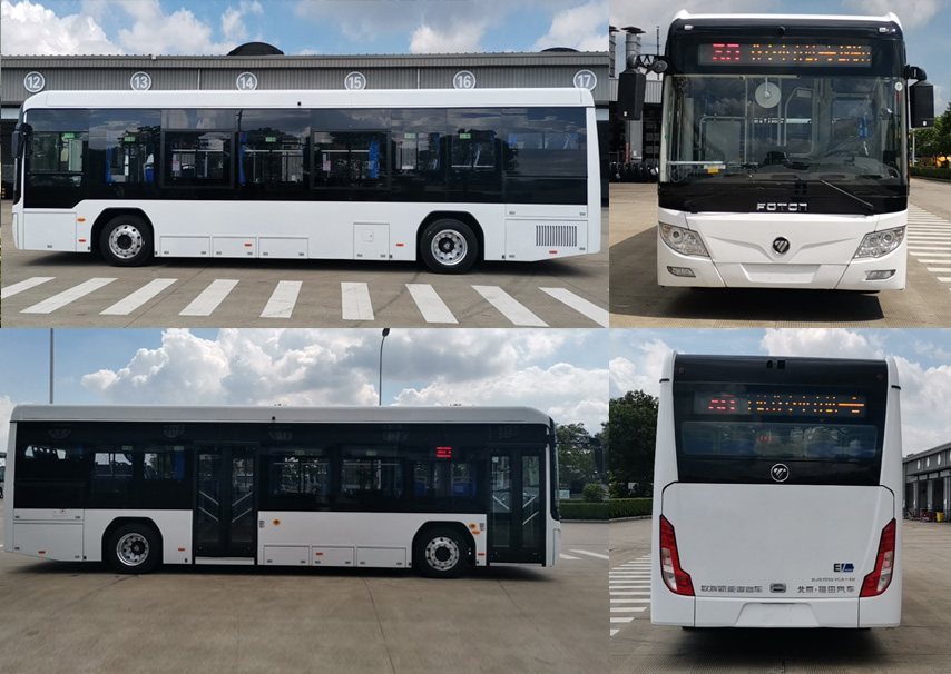 福田牌BJ6105EVCA-49纯电动城市客车公告图片