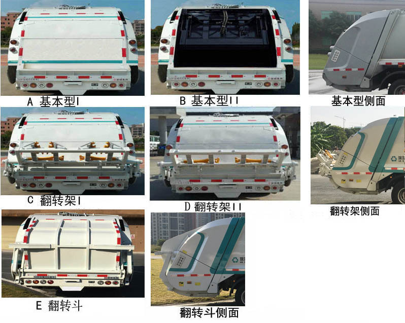 东风牌EQ5073ZYSS6压缩式垃圾车公告图片