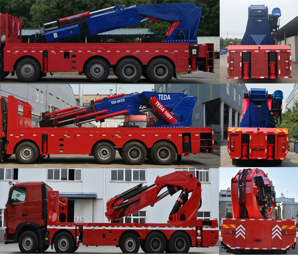 舜德牌SDS5530JQZZ汽車起重機公告圖片