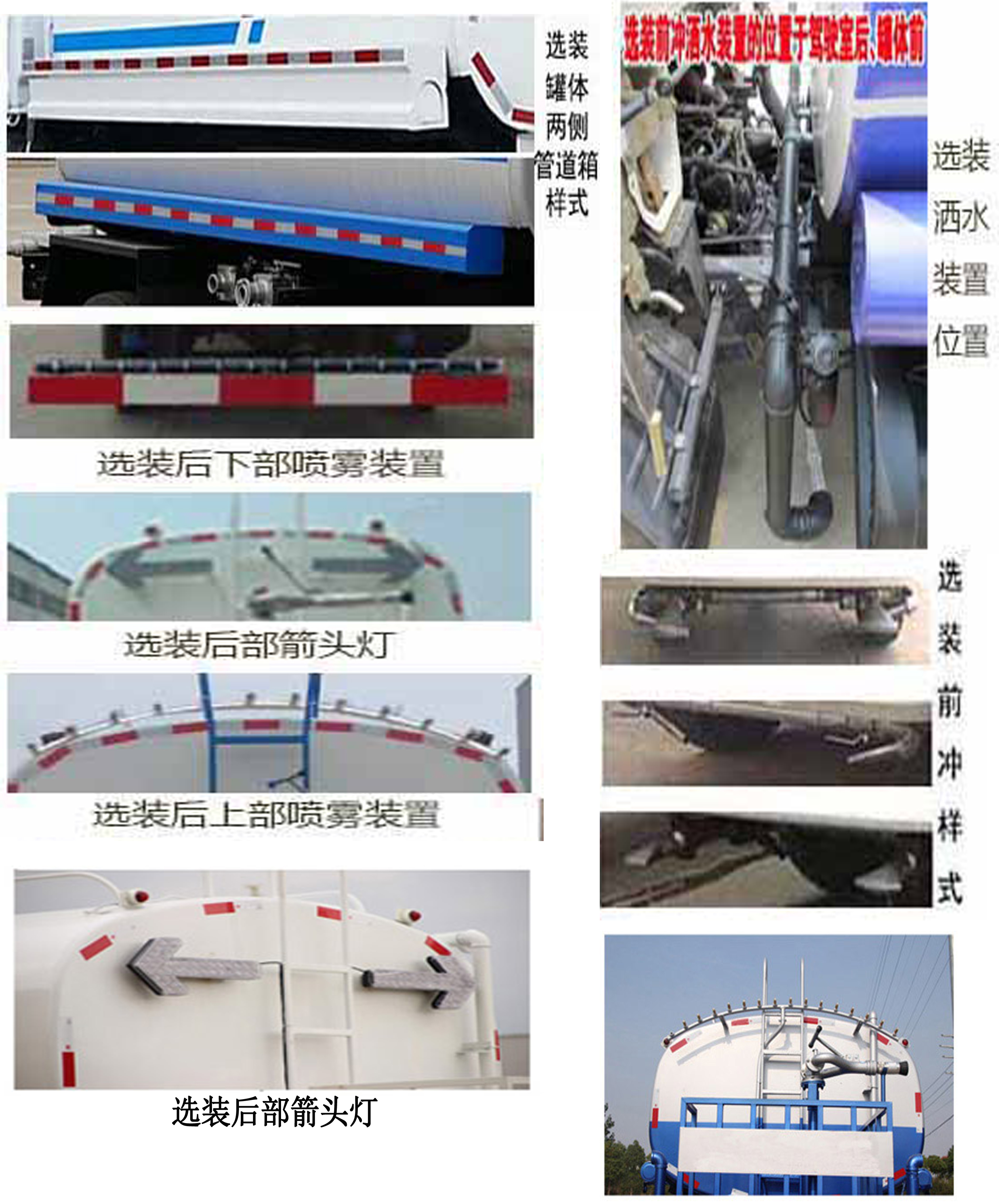 楚韵牌EZW5180GPSE6绿化喷洒车公告图片