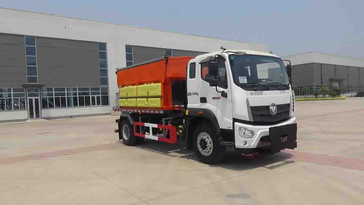 新立德牌HZV5180TCXD6BF除雪車公告圖片