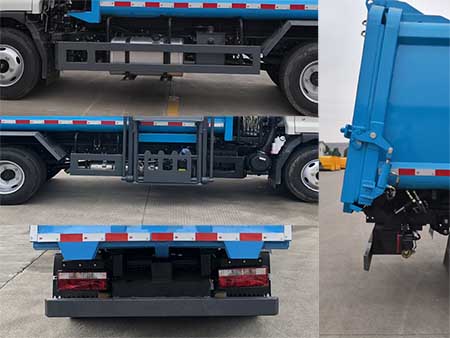 中汽牌ZQZ5072ZZZJA6自裝卸式垃圾車公告圖片