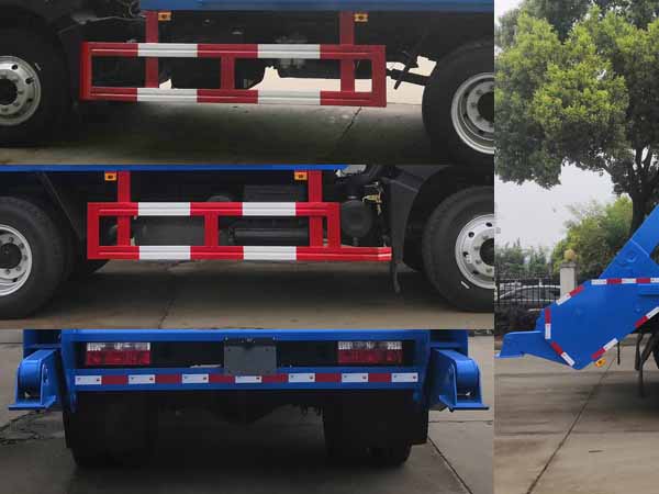 炎帝牌SZD5185ZBS6擺臂式垃圾車公告圖片