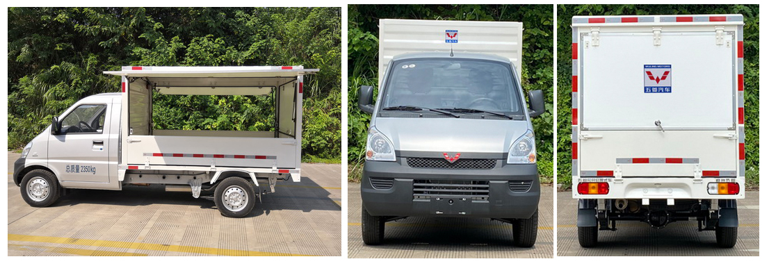 五菱牌LQG5029XYKP6翼開啟廂式車公告圖片