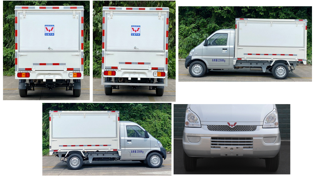 五菱牌LQG5029XYKP6翼開啟廂式車公告圖片