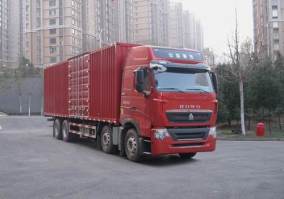 豪沃牌ZZ5327XXYV466HE1K厢式运输车